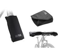 Kit Accessoires Protection VTT - Protection Fourche, Cadre et Guidon Droit - Prévenez Tout Risque de Dommage sur Votre VTT Durant Son Transport - Buds-Sports