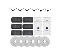 Kit Accessoires Robot pour bosch Spotless Max BCRDW3B 24 Kit | 24 totales, 6 brosses, 6 sacs, 6 filtres, 6 , compatibilité totale pour bosch BCRDW3B