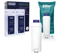 Kit accessoires Sillar pour DeLonghi Magnifica S ECAM 21.117.SB - Détartrant Delonghi DLSC200 200 ml + 1x Filtre Sillar