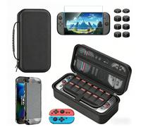 Kit Accessoires Switch 2 - Housse Rigide Portable de Voyage + Coque Protection + Film Trempé - Anti-Chocs Anti-Rayures