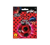 Ladybug Kit Accessoires Yoyo + Boucle D'oreilles Ladybug Miraculous Rouge