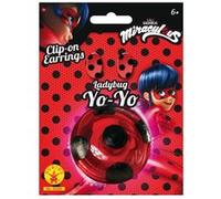 Ladybug Kit Accessoires Yoyo + Boucle D'oreilles Ladybug Miraculous Rouge