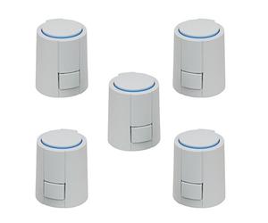 Kit actionneur Alpha 5 universel 230 V | 1 pièce | type VA80 adapté pour Heimeier/Kermi/Roth/Herb/Thermoval etc.