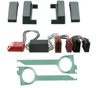 Kit Adaptateur Autoradio 1DIN Audi A4 99-01 systeme amplifie non-Bose + ISO + Cles - ADNAuto - KITFAC090