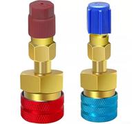 Kit adaptateur coupleur rapide R1234YF vers R134A pour climatisation de voiture basse et haute pression