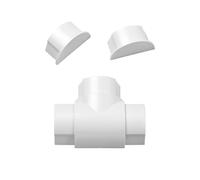 Kit Adaptateur D-LINE 50x25mm Blanc