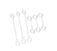 Kit adaptateur de câble anti-perte avec manchons en silicone, blanc | 6 manchons en silicone et 6 adaptateurs de câble, contenu de l'emballage complet, pour six configurations de câbles entre