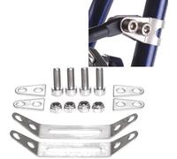 Kit adaptateur de colliers Racktime pour porte-bagages Ø 14 mm