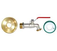 Kit adaptateur de cuve 1000L avec robinet métal 1/4 de tour | Boutté