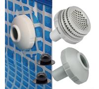 Kit adaptateur de jet de rechange pour piscine hors sol Intex, comprend une buse de jet d'eau et des connecteurs de filtre pour tuyaux de 3,2 cm, facile à installer