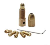Kit adaptateur de perceuse en laiton vers cuivre pour mini perceuses avec gamme de tailles de serrage de 0,5 mm à 3,0 mm pour une utilisation dans la modélisation et les réparations (5,05 mm)