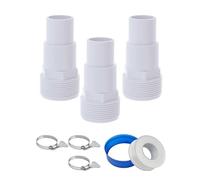 Kit adaptateur de pompe de piscine - Convertisseur de tuyau - Convertisseur de flotteur - Raccords structurels en plastique - Pour conversion de tuyau de piscine SPX1091Z4