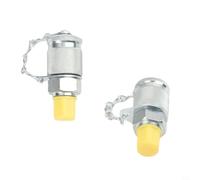 Kit adaptateur de test hydraulique 2 pièces pour surveillance et test de pression avec compatibilité avec divers instruments et raccords pour manomètre (B)