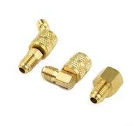 Kit Adaptateur HVAC Laiton pour Mini Split R410A | Laiton , filetage pour sae pour précis, conversion 5/16" pour vers 1/4", étanchéité parfaite, usage professionnel