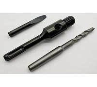 Kit adaptateur M16 filetage sur SDS Plus + foret de centrage + extracteur, M 16 vers SDS-Plus pour foret de forage
