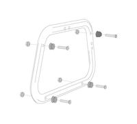 Kit adaptateur pour porte-bagages EVO pour valise latérale AERO ABS....