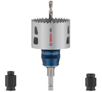 Kit Adaptateur PowerChange - BOSCH - Scie trépan 68 mm - Acier rapide - Polyvalent - Efficace