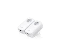 Kit Adaptateurs CPL TP-Link TL-PA8015P AV1300 Gigabit 2 ports avec prise de passage Blanc