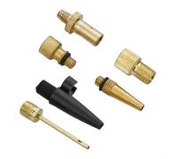 Kit Adaptateurs Valve Vélo pour cuivre 6pcs Pour Pompe Kit Adaptateurs