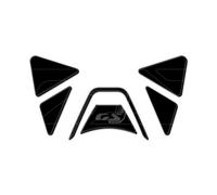 Kit adhésif pour compartiment porte-objets en résine 3D compatible avec BMW R 1300 GS 2024 ON FM-1075 (Triple Black)