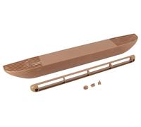Kit aérau-acoustique marron bois clair modèle 22 Dne 38 NICOLL HF2238C