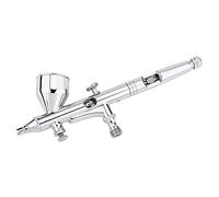 Kit aérographe à Double Action Pistolet aérographe 0,2 mm/0,3 mm/0,5 mm Pistolet à Peinture à Aiguille pour aérographe, décoration de gâteaux, modèle, Peinture, Tatouages