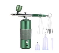 Kit aérographe portable pour - 40 ml - Machine à air haute pression avec infuseur à oxygène | Machine de peinture sans fil pour maquillage, cheveux, graffti, chaussures, gâteau, voiture