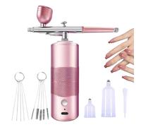Kit aérographe pour vernis à ongles - Airbrush portable - Kit de pulvérisation pour maquillage des cheveux débutant modèle gâteau voiture décoration chaussure graffiti | Décoration Hobby