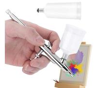 Kit aérographe professionnel avec compresseur, pistolet d'action, contrôle précis des couleurs, kit compact haute performance pour modélisme, art, nail art, décoration de gâteaux