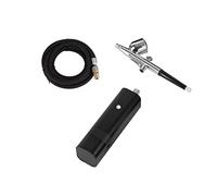 Kit aérographe sans fil avec double action de type gravité pour maquette artistique, peinture corporelle, maquillage, ongles, tatouages, outils de gâteau pour la maison et l'extérieur (couleur : TM80S