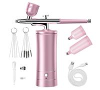 Kit aérographe sans fil avec recharge USB pour maquillage, travaux manuels, gâteaux, tatouages, modèles et décoration d'ongles