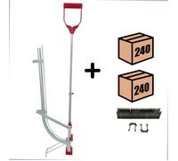 Kit Agrafeuse de tube PER pour plancher chauffant