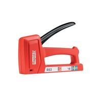 RAPID R53 - Kit Agrafeuse Murale Manuelle pour Travaux Légers, Agrafeuse à Bois, Agrafeuse Tapissierie, Poignée Ergonomique & Pièces d'Usure en Acier, Fabriquée en Suède, Inclus 1080 Agrafes (5001747)