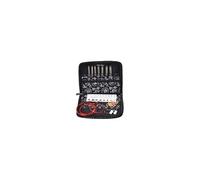 ChiaoGoo - Kit d'aiguilles circulaires Twist Lace pointes mini - Acier inox 13 cm Rouge 1,50-2,50 mm