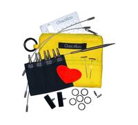 KIT AIGUILLES INTERCHANGEABLES TWIST RED LACE SHORTIES LARGE - CHIAOGOO(...) - Jaune