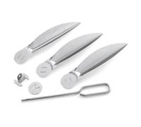 Kit ailettes - Weber - One-Touch 57 cm - Régulation température - Nettoyage efficace - Métal