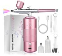 Kit Airbrush Manucure Sans Fils, 3 Pressions Réglables Effet Uniforme Pour Créativité Sans Limites Pour Nail Art Résultats S[VV2060]