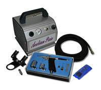 Kit Airbrush pour débutants Compresseur AS 176 Réservoir 0,3L Pistolet Access.