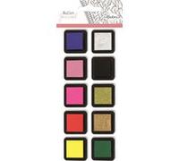 Kit Aladine de 10 encreurs à pigment Stampo Planner Multicolore G