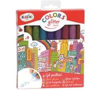 Kit Aladine de 9 Crayons Tonic de gel pailleté G