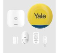 Yale Kit alarme sans fil AL-SK3-1A-EU – sirène 100 dB, 2 détecteurs, compatible Alexa & Google Home