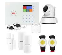 Kit Alarme Maison 4G connectée sans Fil Senior WiFi et GSM Amazone et caméra WiFi - lifebox