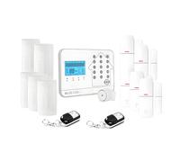 Kit alarme maison connectée sans fil wifi box internet et gsm futura blanche smart life- lifebox - kit animal 5