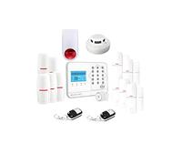 Kit Alarme Maison connectée sans Fil WiFi Box Internet et GSM Futura Blanche Smart Life- Lifebox - KIT7