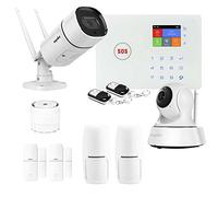 Kit Alarme Maison connectée sans Fil WiFi et GSM Amazone et 2 caméra WiFi - Lifebox - KIT11