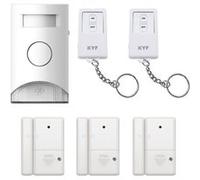 Kit alarme sans fil KYF KYF-ALARM-001 capteur IR 3 détecteurs 100 dB Blanc G