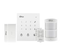 Kit alarme sans fil - OTIO - GSM - 1 centrale - 1 détecteur de mouvement - 2 détecteurs d’ouverture
