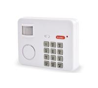 SCS Sentinel - SAL0045 - Kit Alarme sans Fil avec Sirène et Détecteur de Mouvement - Détection 100° et 5 m - Sirène, Clavier et Bouton Panique - Sécurité Maison - SafeAlarm