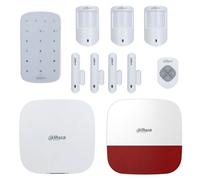 Kit alarme sans fil WIFI, 3G, 4G et GPRS 150 zones 868Ghz - DAHUA - 11 pièces