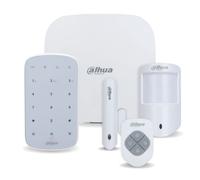 Kit alarme sans fil WIFI, 3G, 4G et GPRS 150 zones 868Ghz - DAHUA - 5 pièces